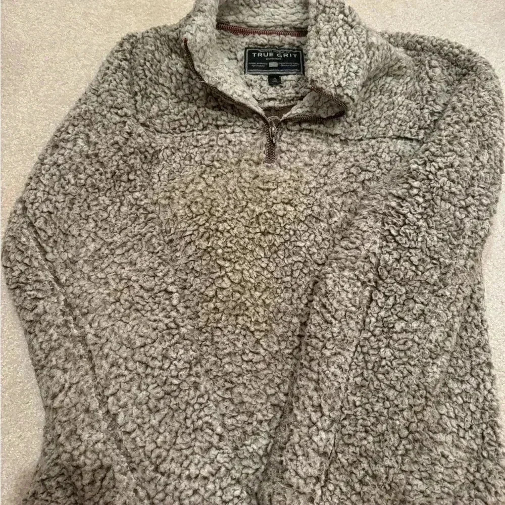 Sherpa pullover jacket